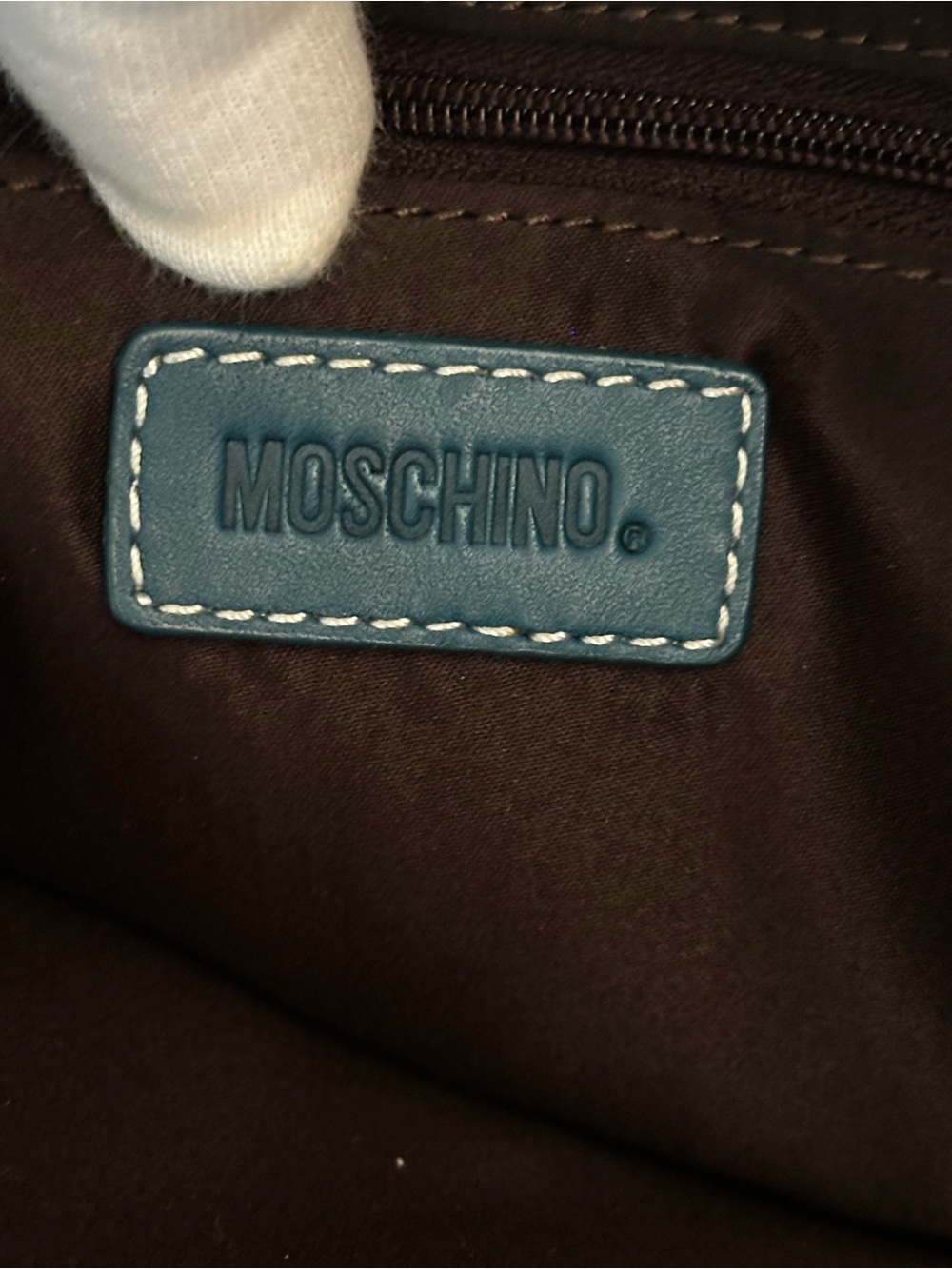 Moschino Logo Nylon Tote - Picture 9 of 12